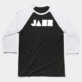 Jazz Bold Geomtric logo Baseball T-Shirt